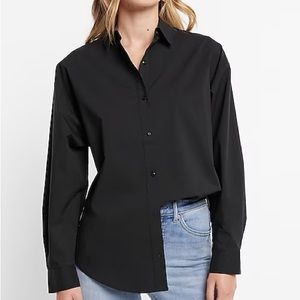 Express boyfriend shirt women